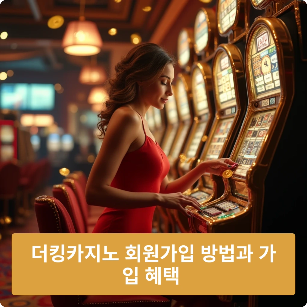 더킹카지노 회원가입 방법과 가입 혜택